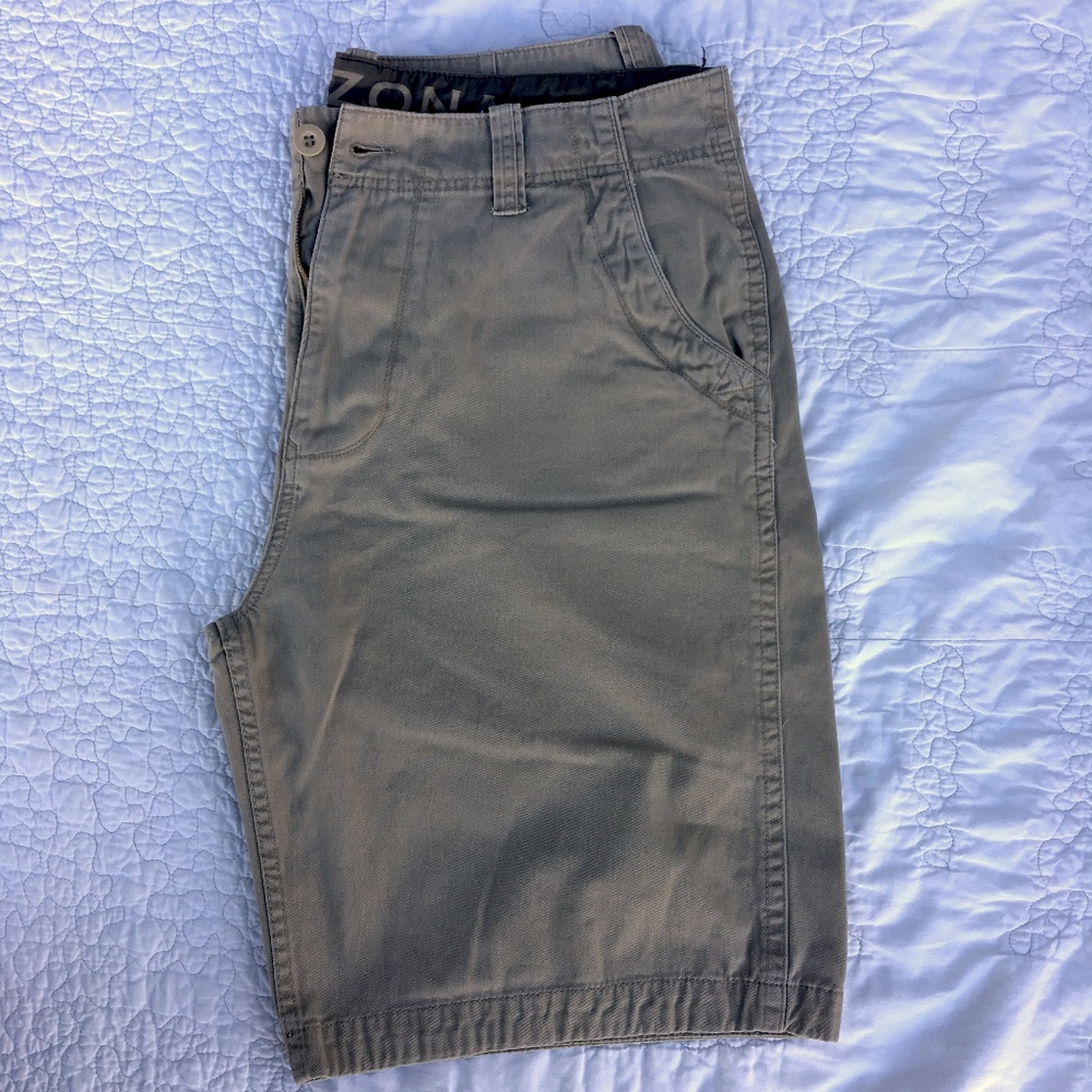 Arizona Khaki Tan Relaxed Fit Shorts